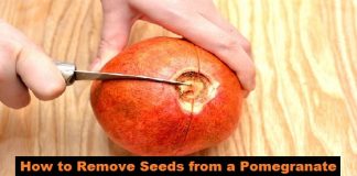 Remove Seeds From A Pomegranate