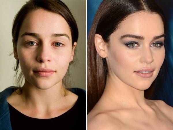 Celebrities-Without-MakeUp-Emilia-Clarke