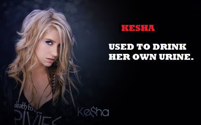 Weird-Habits-of-Celebrities-Kesha