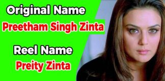 Real Name of Bollywood Celebrities