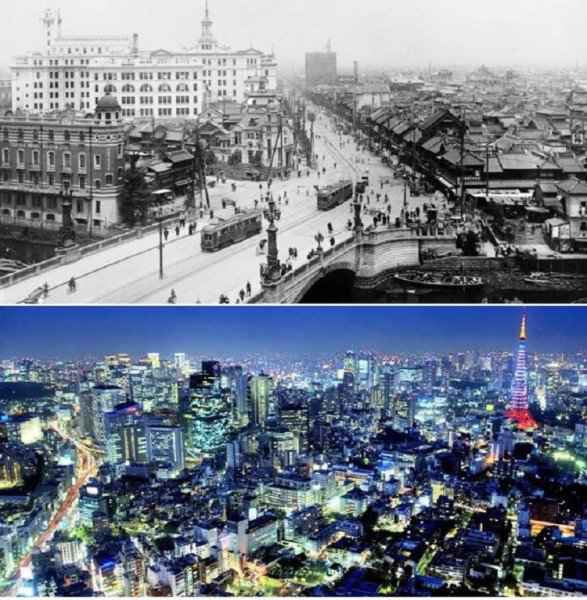 Before-After-Tokyo-Japan